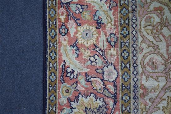 A silk rug 195 x130cm
